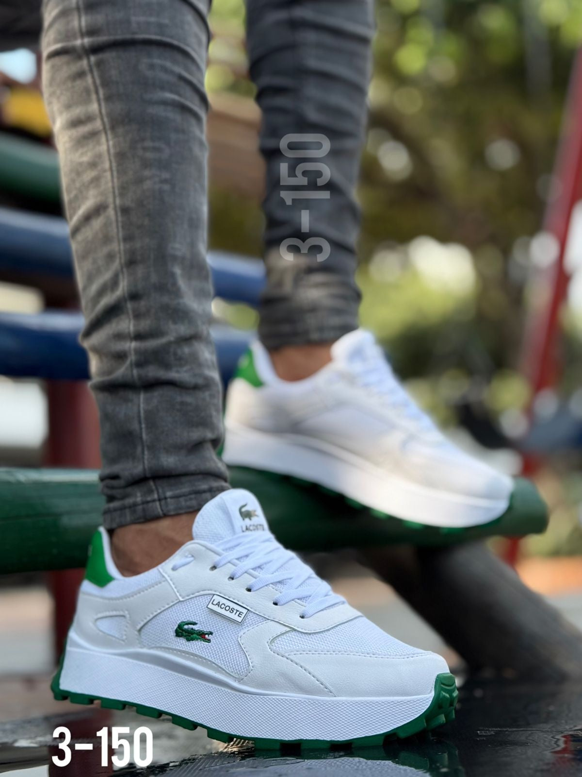 Tenis Deportivo Lacoste Wafle Caballero