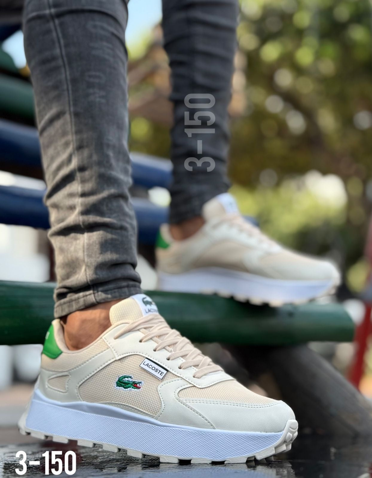 Tenis Deportivo Lacoste Wafle Caballero