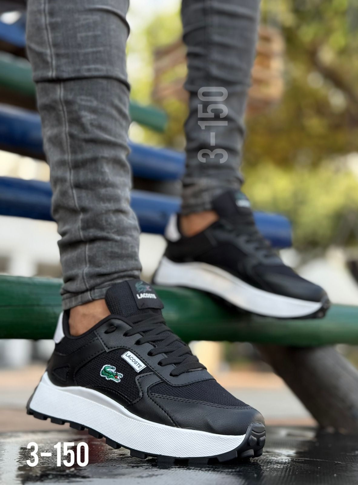 Tenis Deportivo Lacoste Wafle Caballero